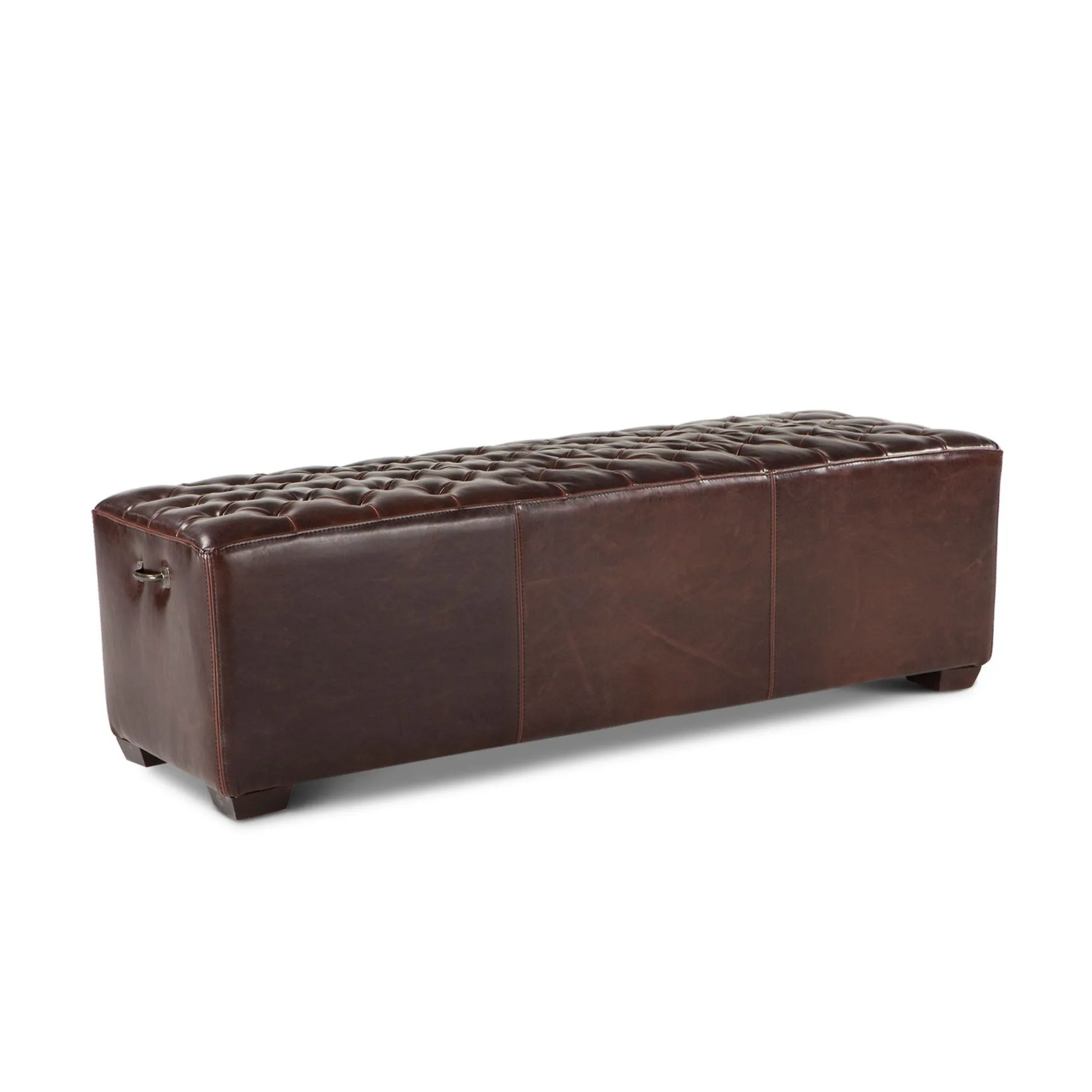 D'Orsay Leather Bench