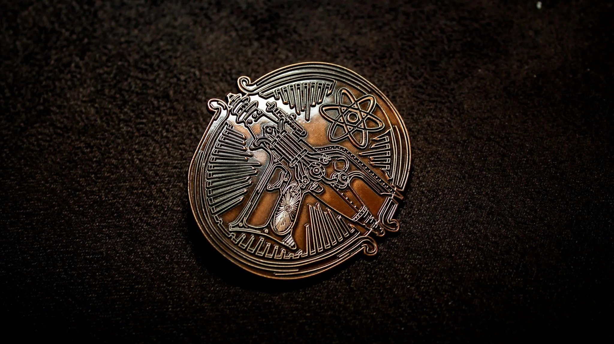 Dr. Grordbort's Copper Officer's Pin