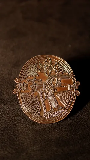 Dr. Grordbort's Copper Officer's Pin
