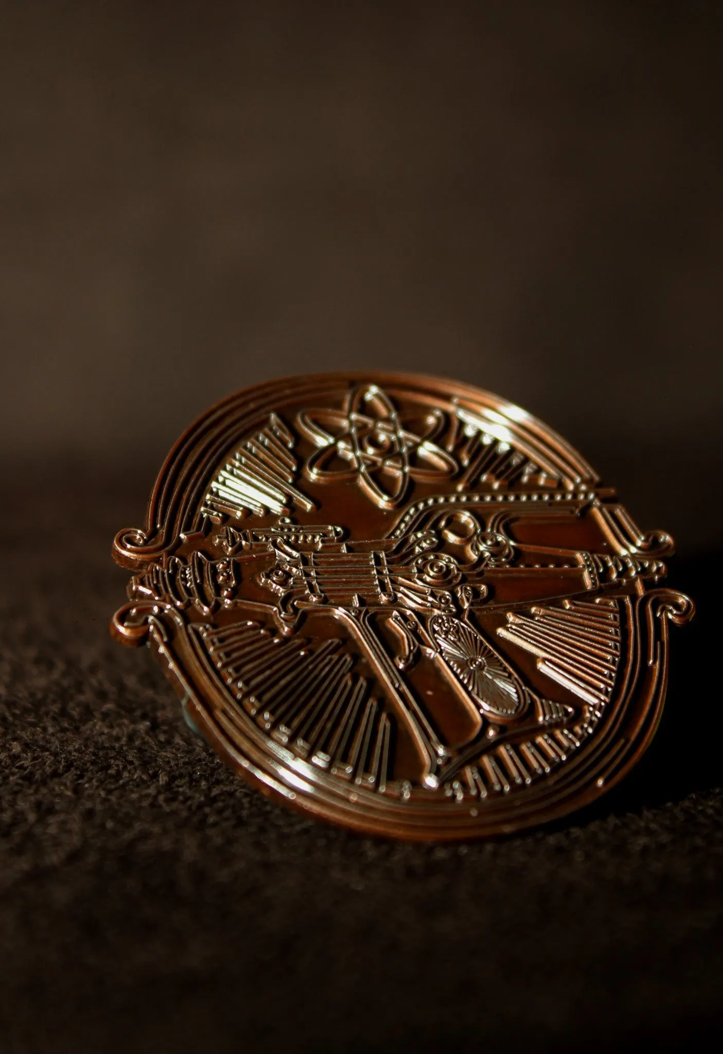 Dr. Grordbort's Copper Officer's Pin