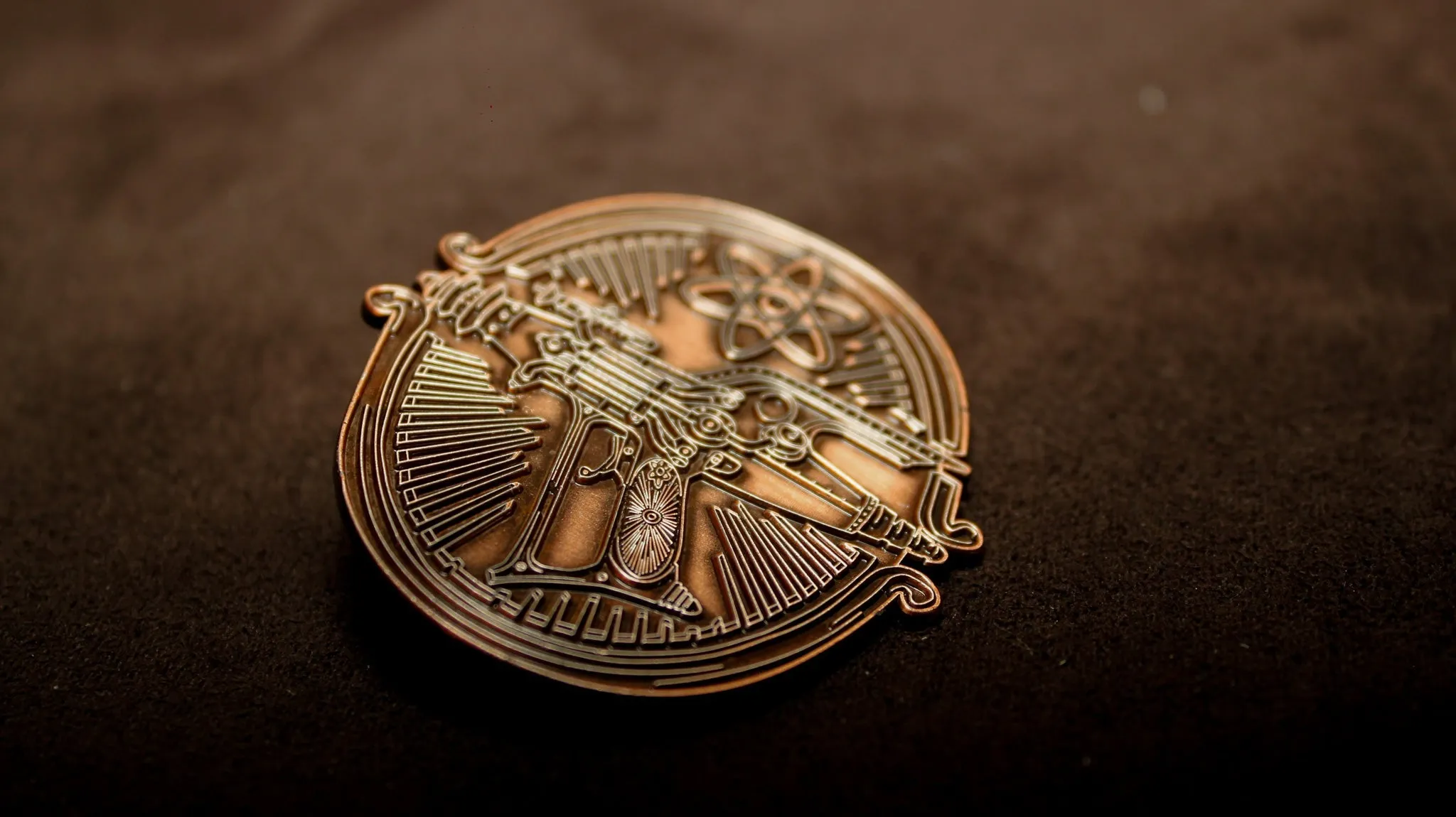 Dr. Grordbort's Copper Officer's Pin