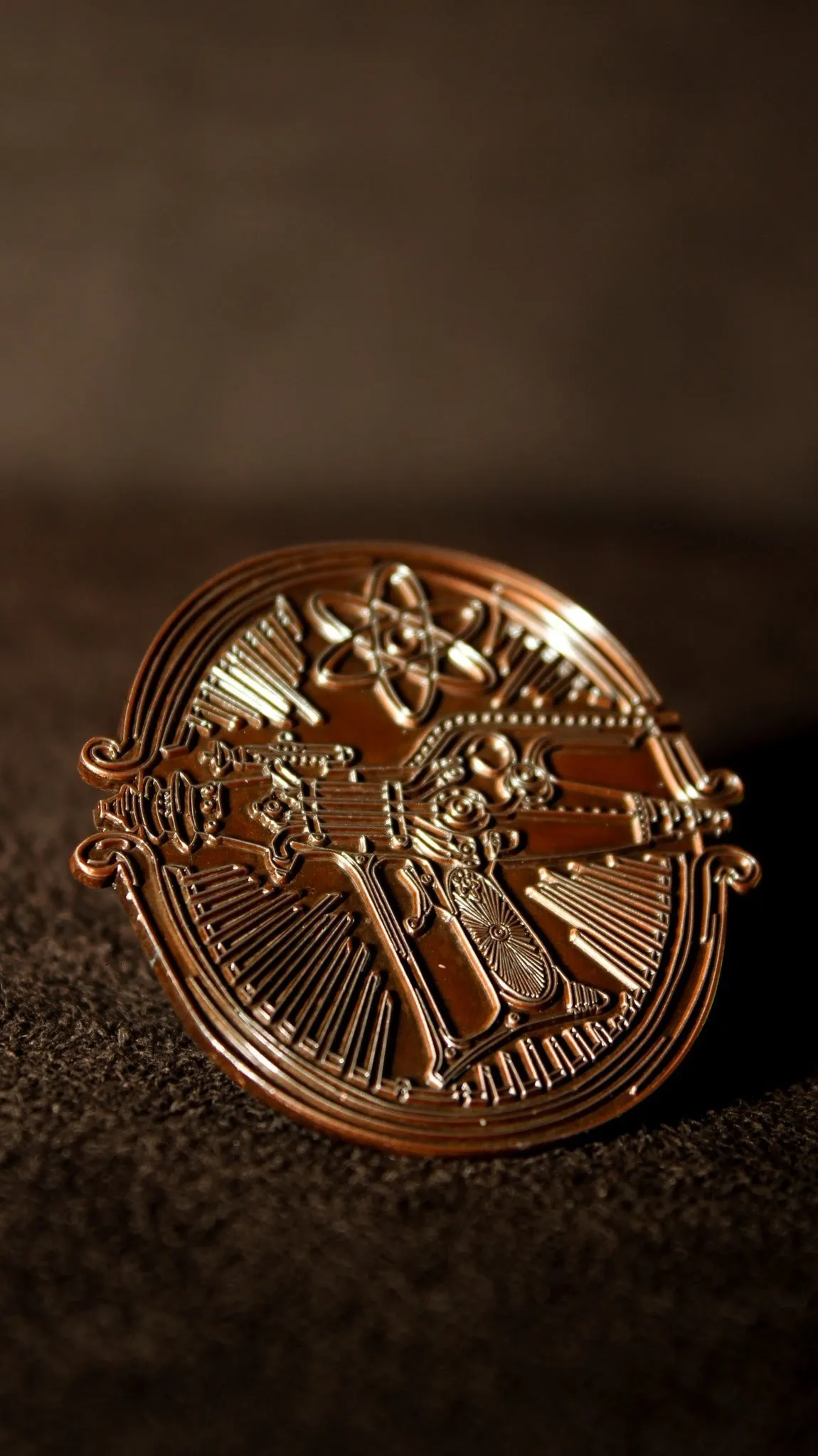 Dr. Grordbort's Copper Officer's Pin