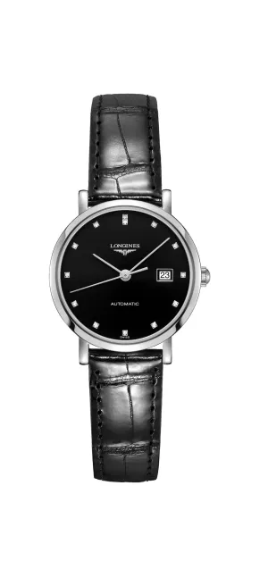 Elegant Black Diamond Dial Automatic 29mm