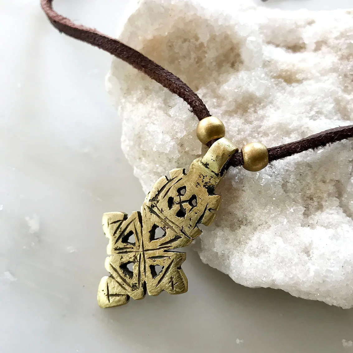 Ethiopian Coptic pendant Choker