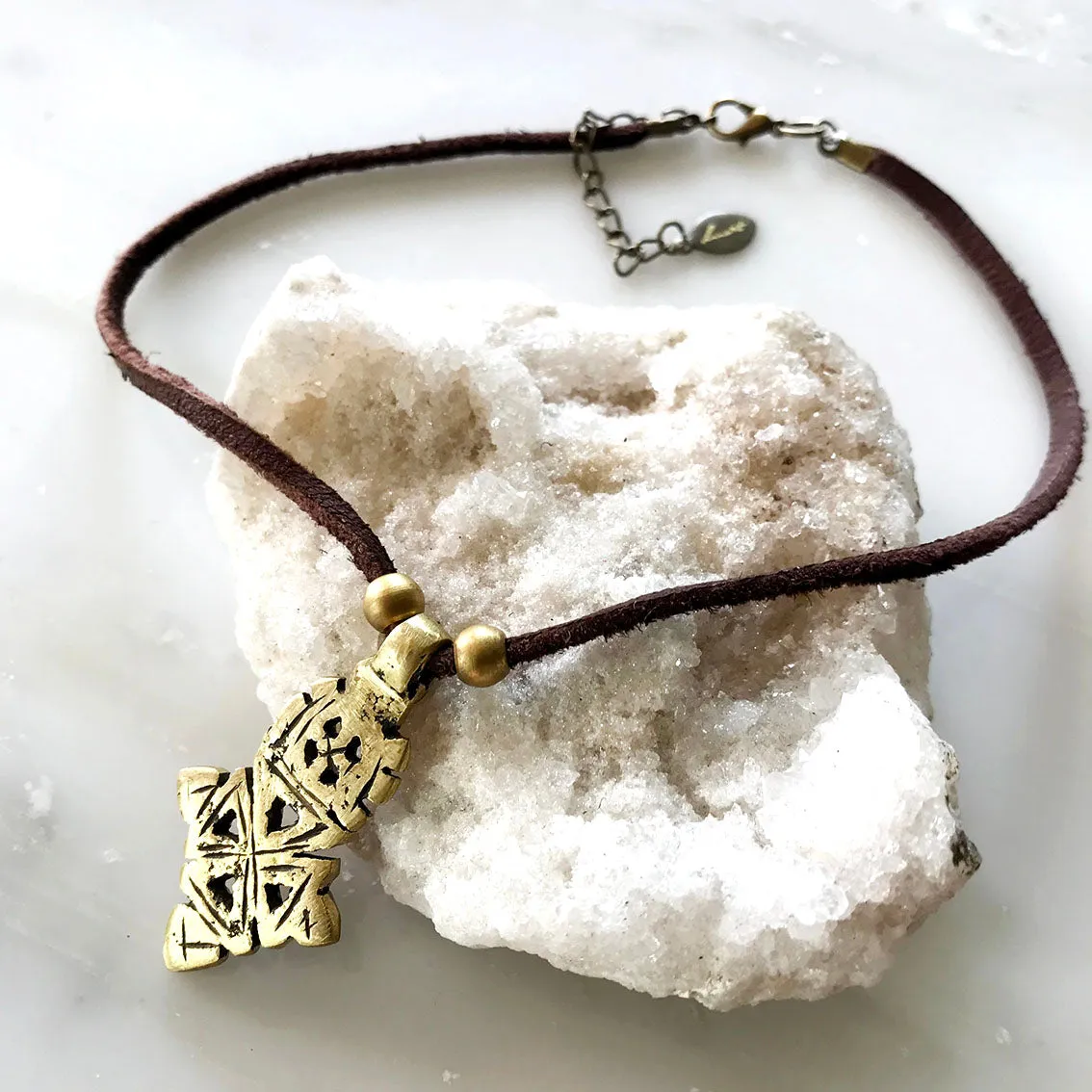 Ethiopian Coptic pendant Choker