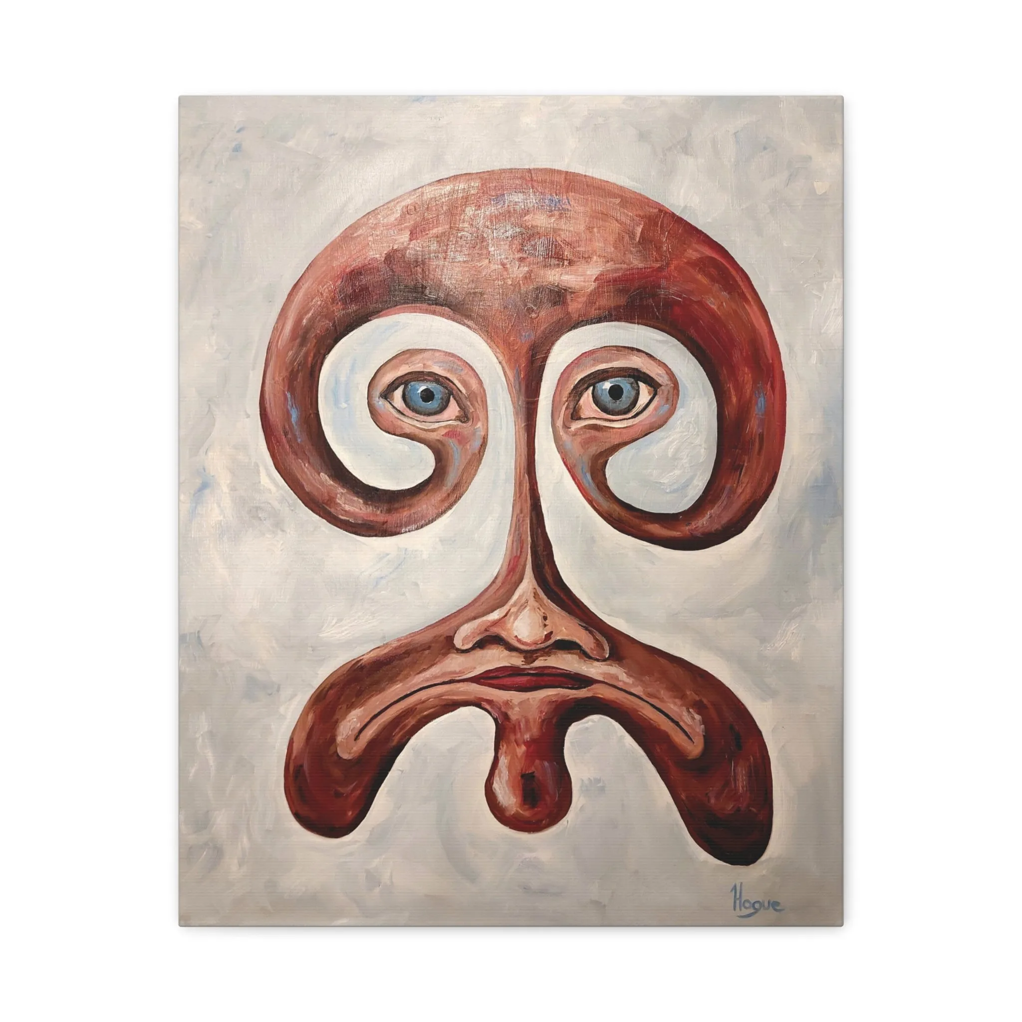 Face #1 Print on canvas