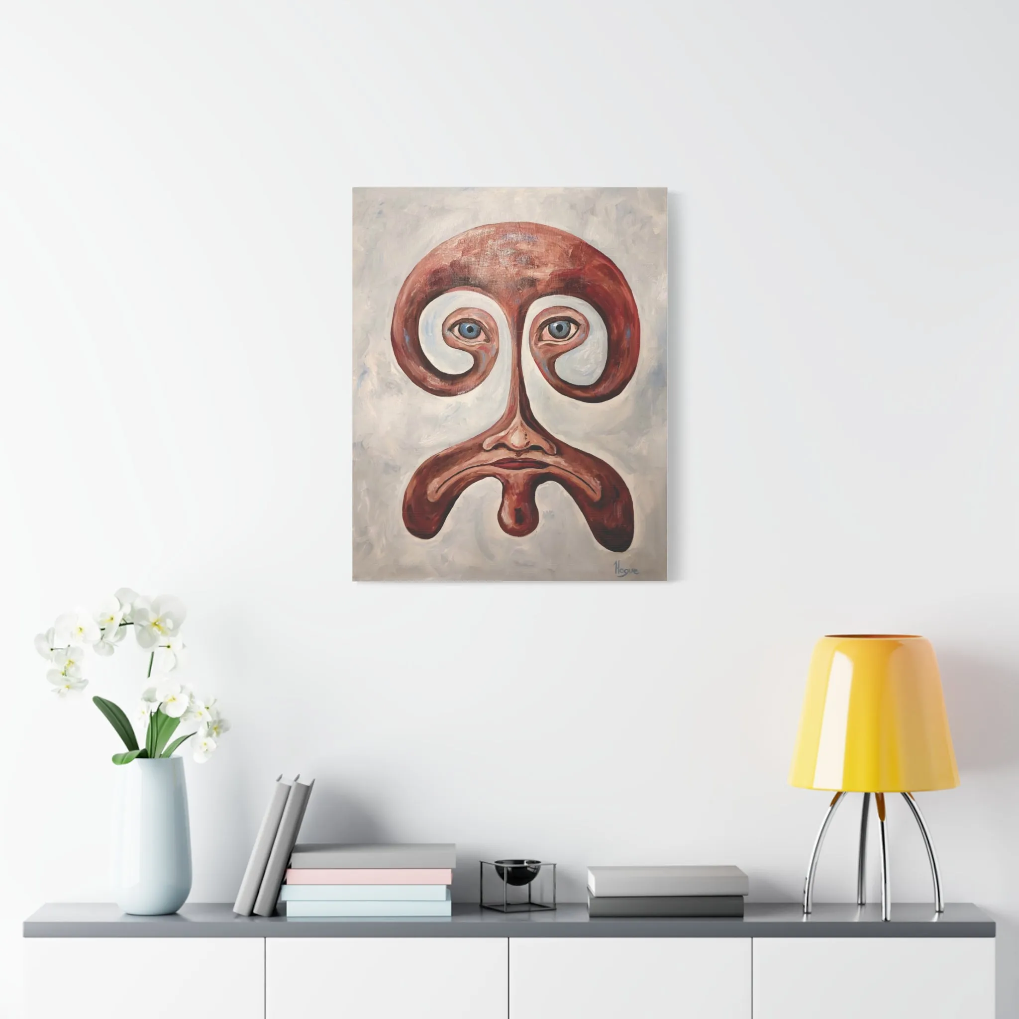 Face #1 Print on canvas