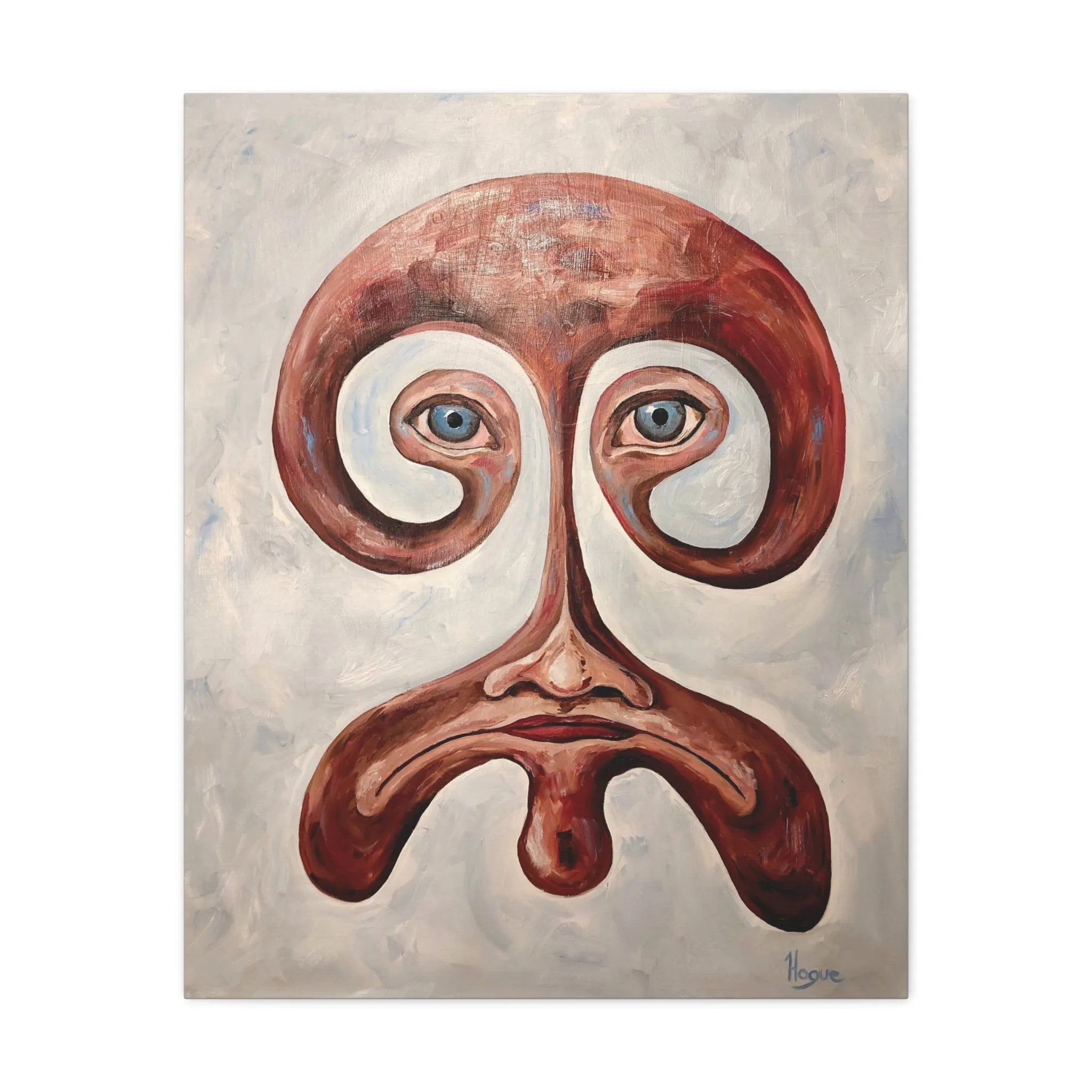 Face #1 Print on canvas