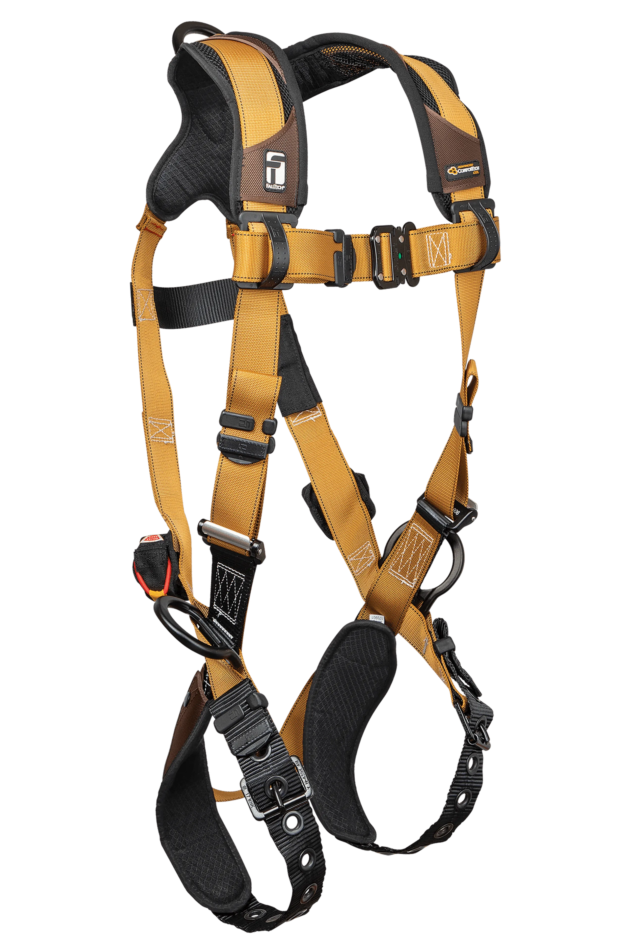 FallTech 7080B3D Advanced ComforTech® Gel 3D Standard Non-belted Full Body Harness (each)