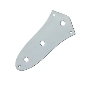 Fender American Vintage 62 Jazz Bass Control Plate Chrome 3 Hole