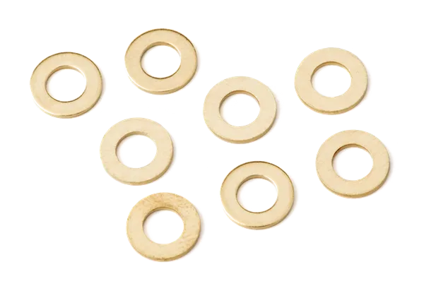 Fender® Truss Rod Washers, Vintage Guitar/Bass, .204x.367, Brass (Pack of 12)