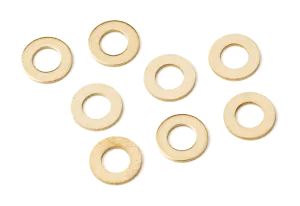 Fender® Truss Rod Washers, Vintage Guitar/Bass, .204x.367, Brass (Pack of 12)