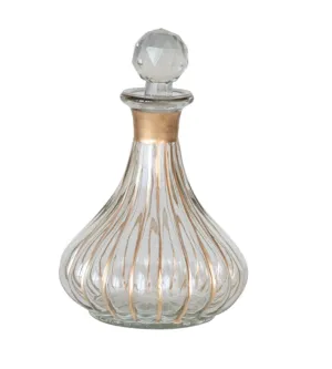 Fluted Mini Decanter-- 12 oz. (In Store   Curbside Pick-up Only)