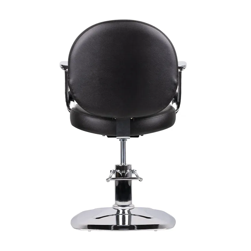 GABBIANO HAIRDRESSING CHAIR ASTI BLACK