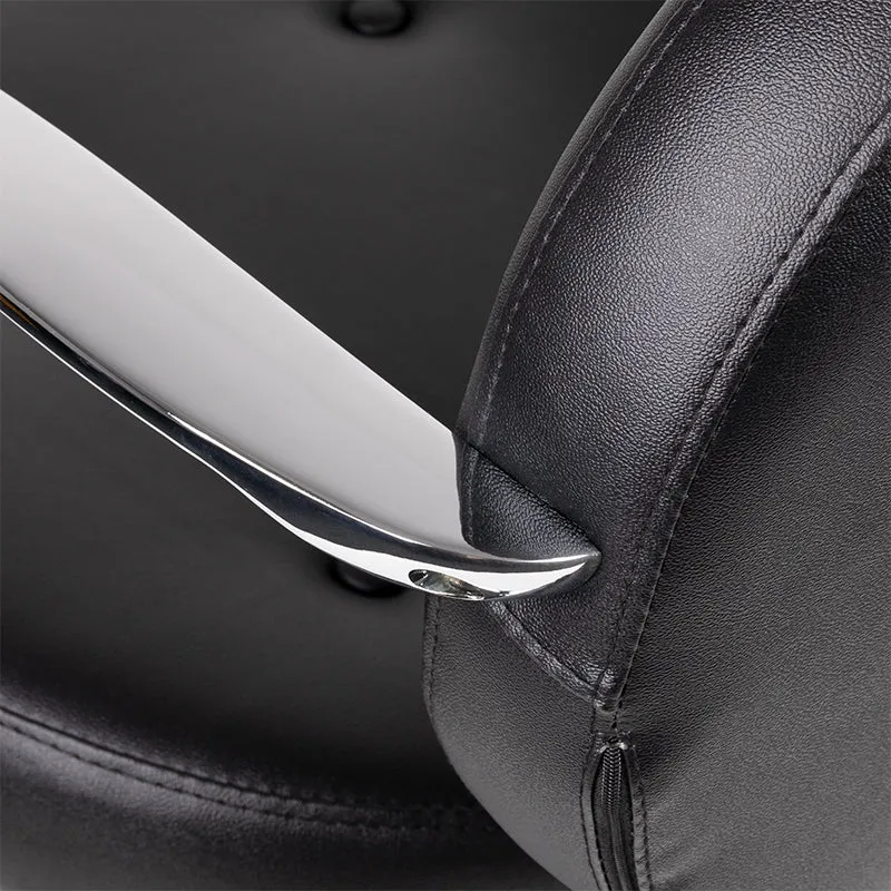 GABBIANO HAIRDRESSING CHAIR ASTI BLACK
