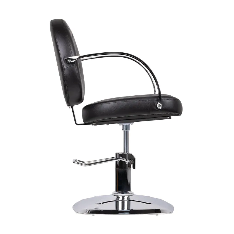 GABBIANO HAIRDRESSING CHAIR ASTI BLACK