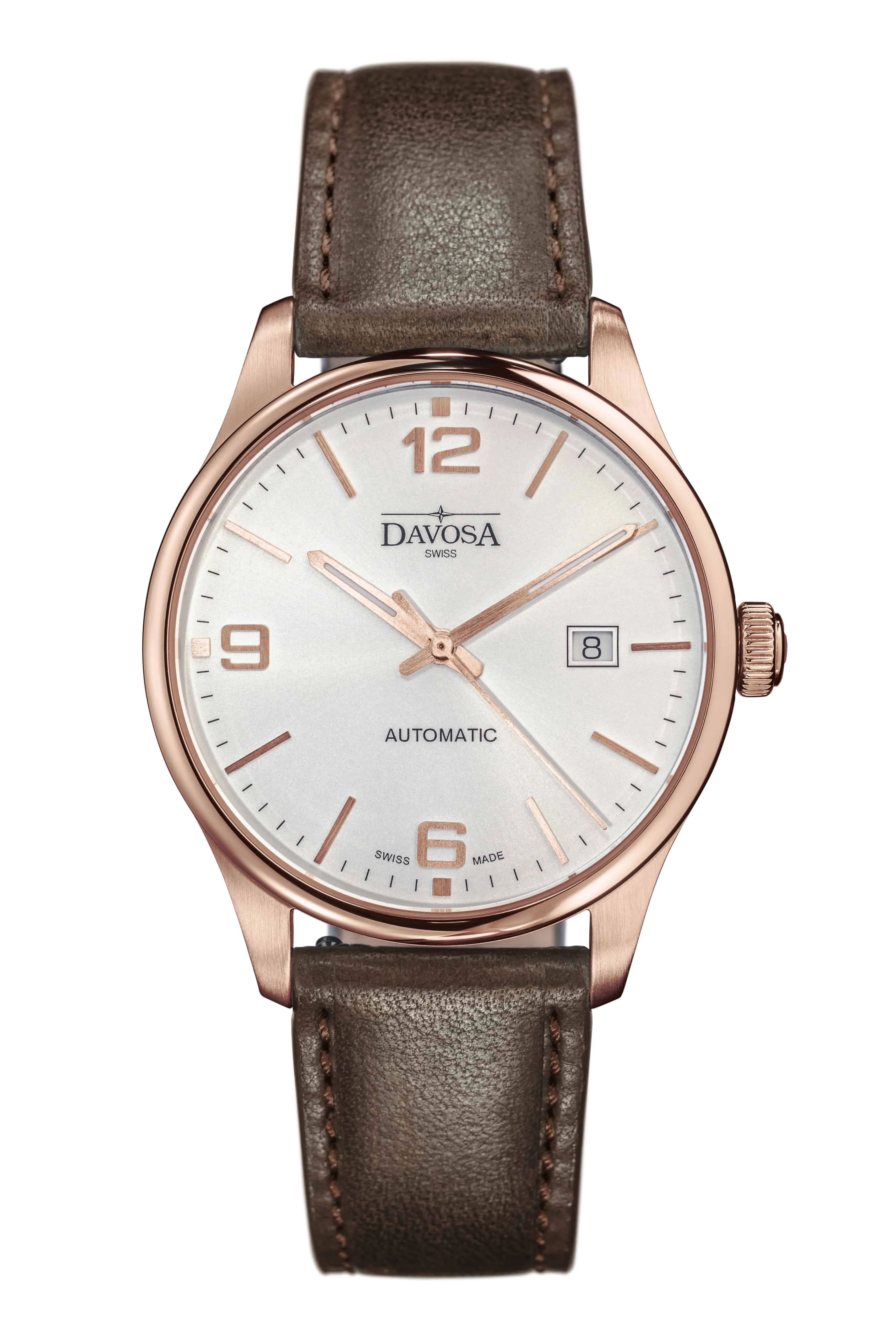 Gentleman Automatic 40mm PVD Rose Gold Executive Watch 16156664