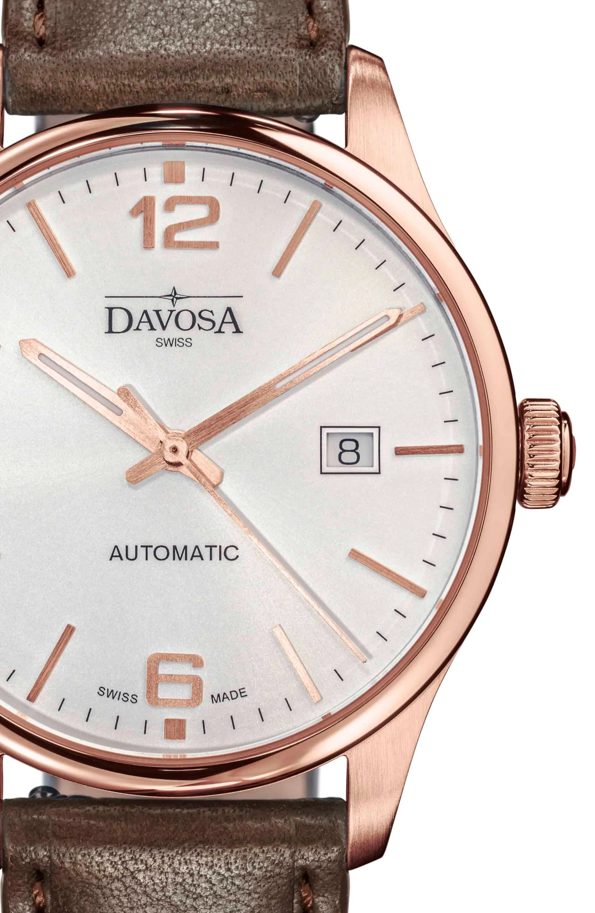 Gentleman Automatic 40mm PVD Rose Gold Executive Watch 16156664