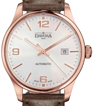 Gentleman Automatic 40mm PVD Rose Gold Executive Watch 16156664