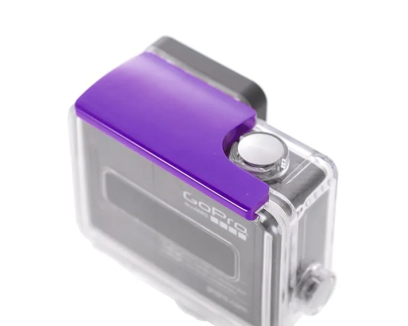 GoPro Aluminum Snap Latch Waterproof Housing Lock for Hero 3 /4-Purple
