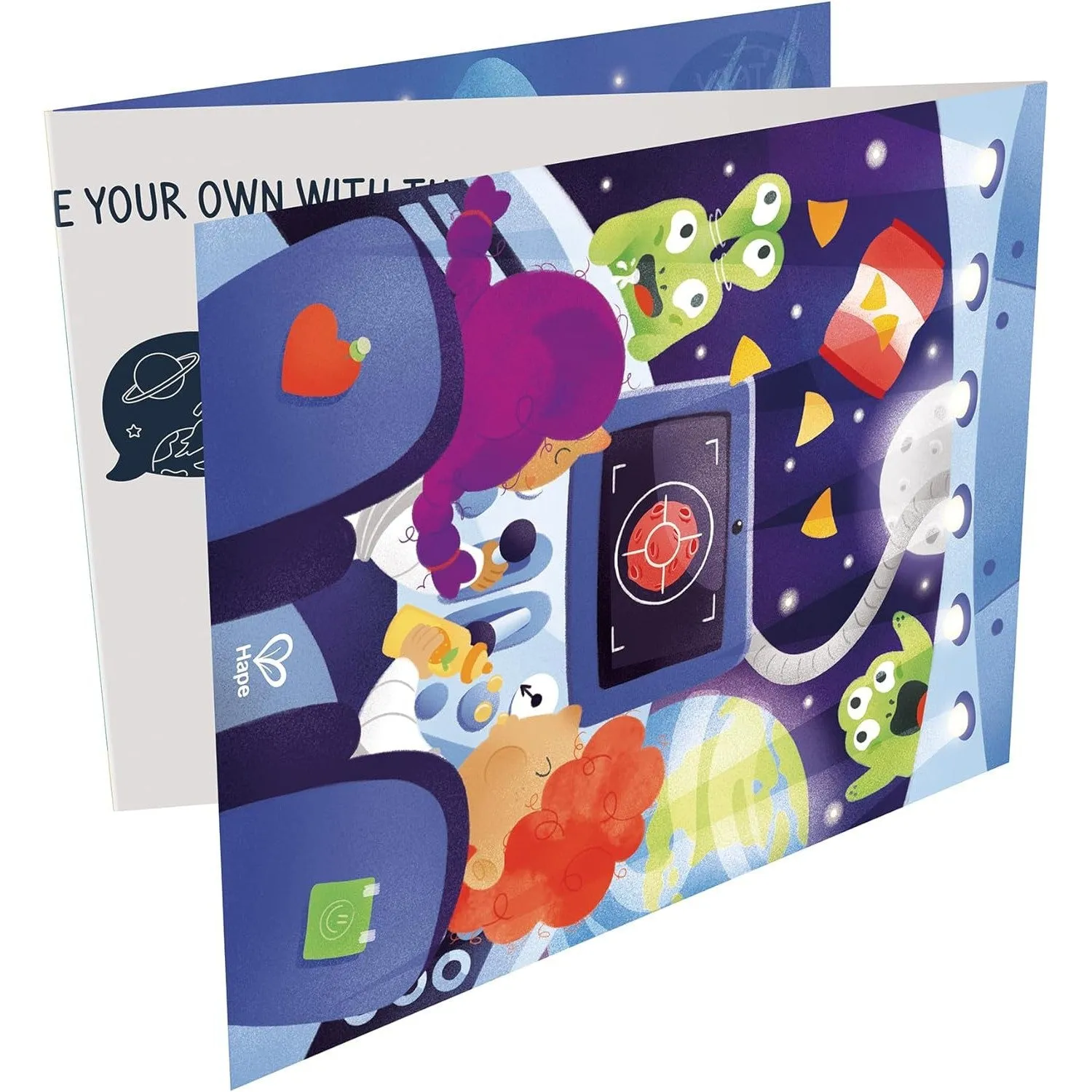 Hape Space Adventure Puzzle Stage 5 (3-in-1)