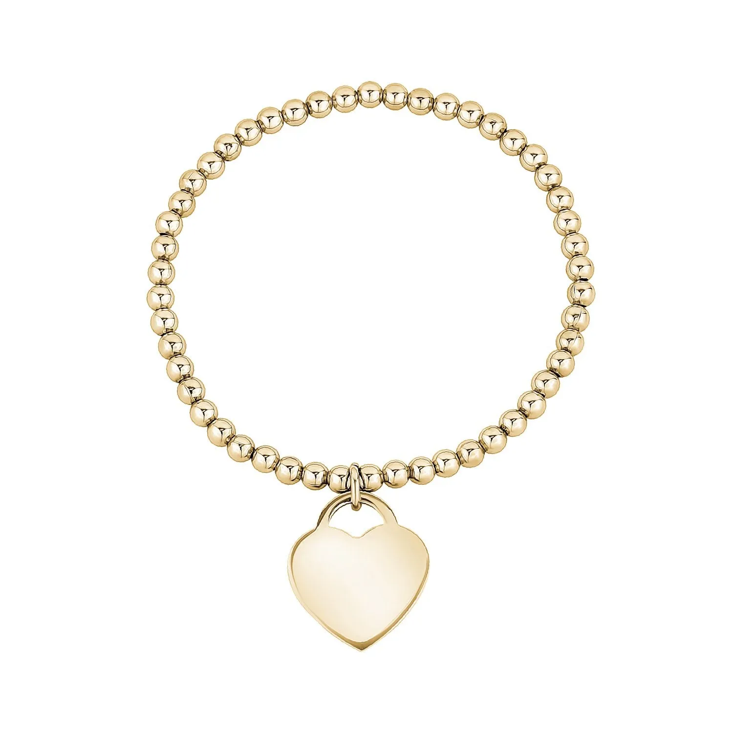 Heart Stretch Bead Bracelet