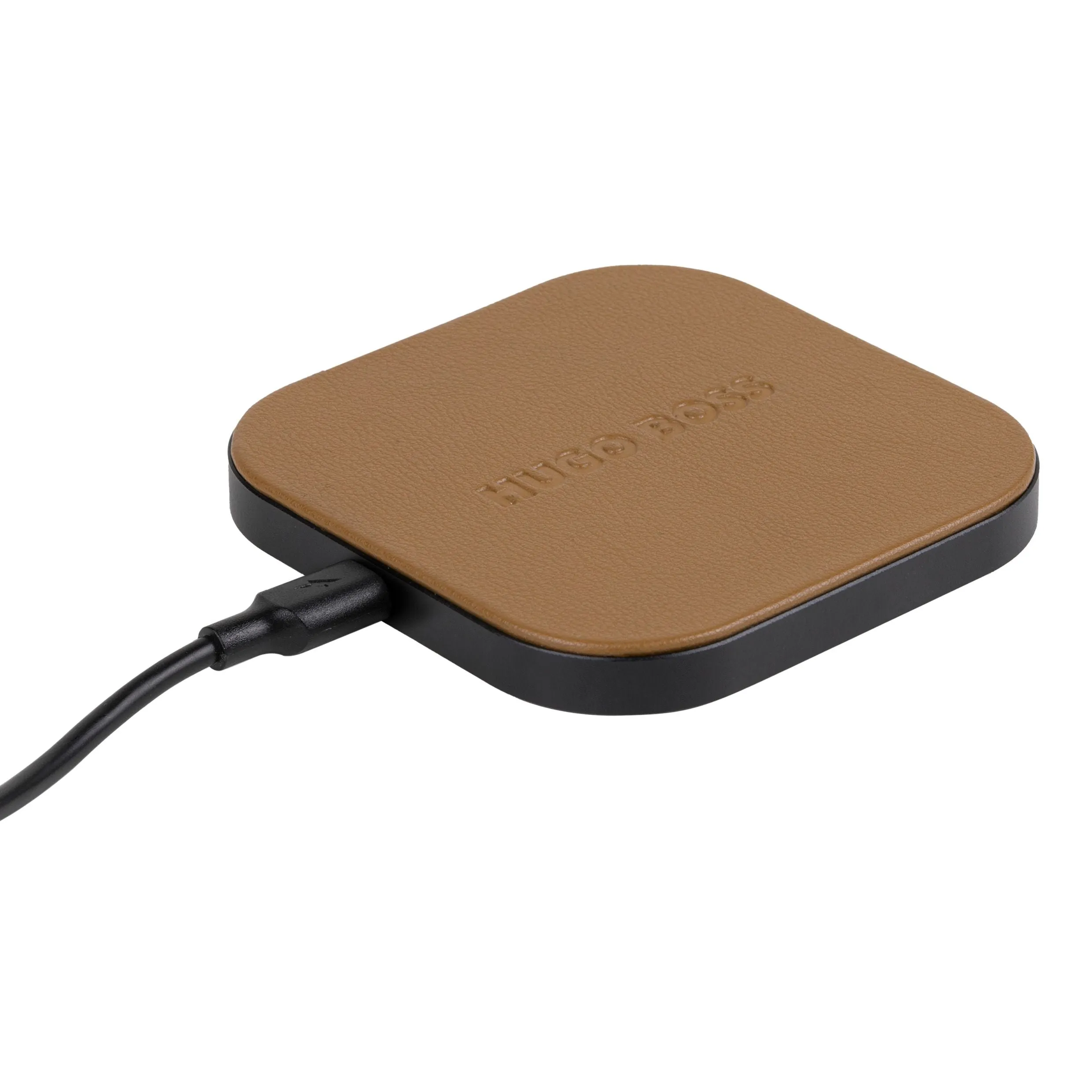 HUGO BOSS HAG321X-Wireless charger Iconic Camel