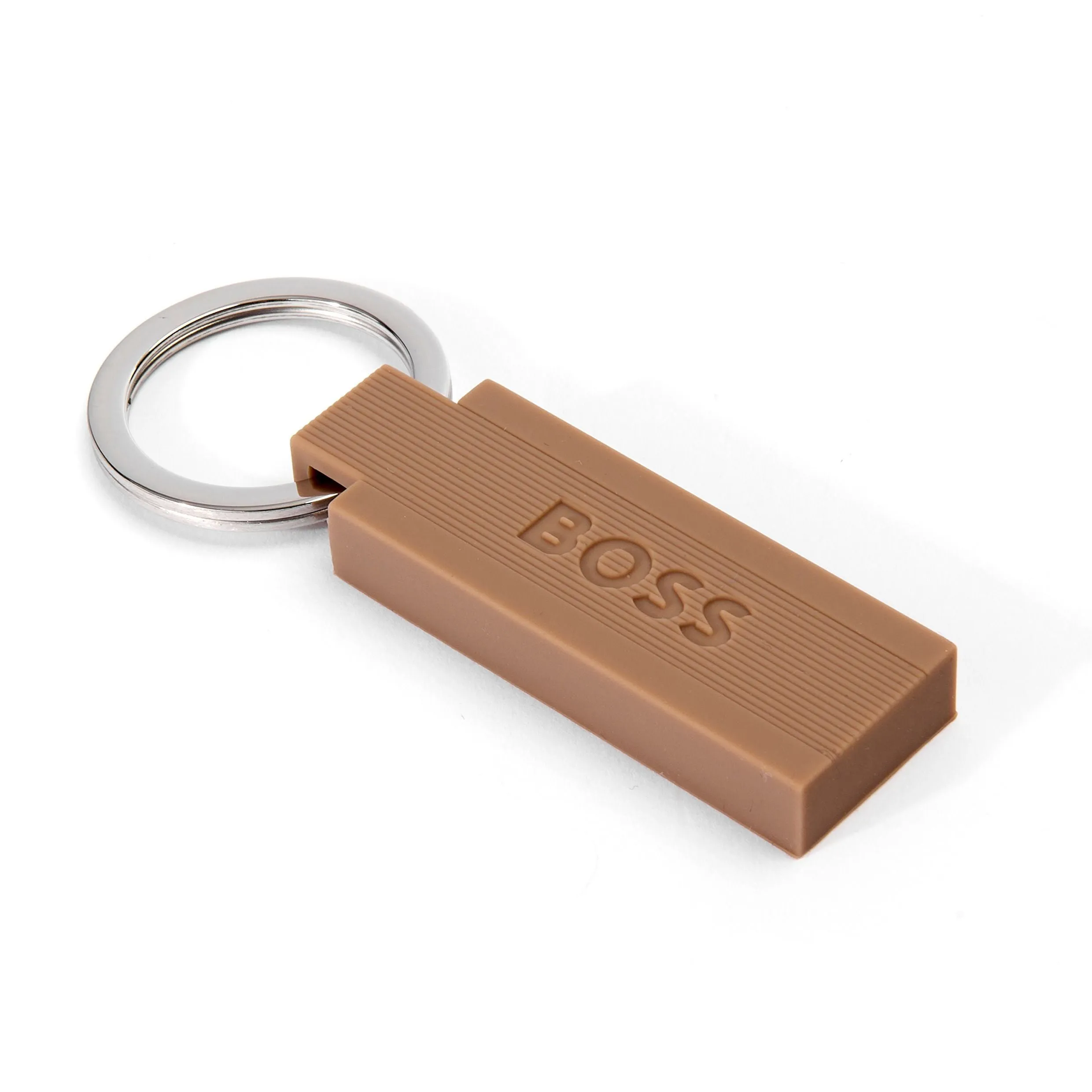 HUGO BOSS HAK421X - Key ring Edge Iconic Camel