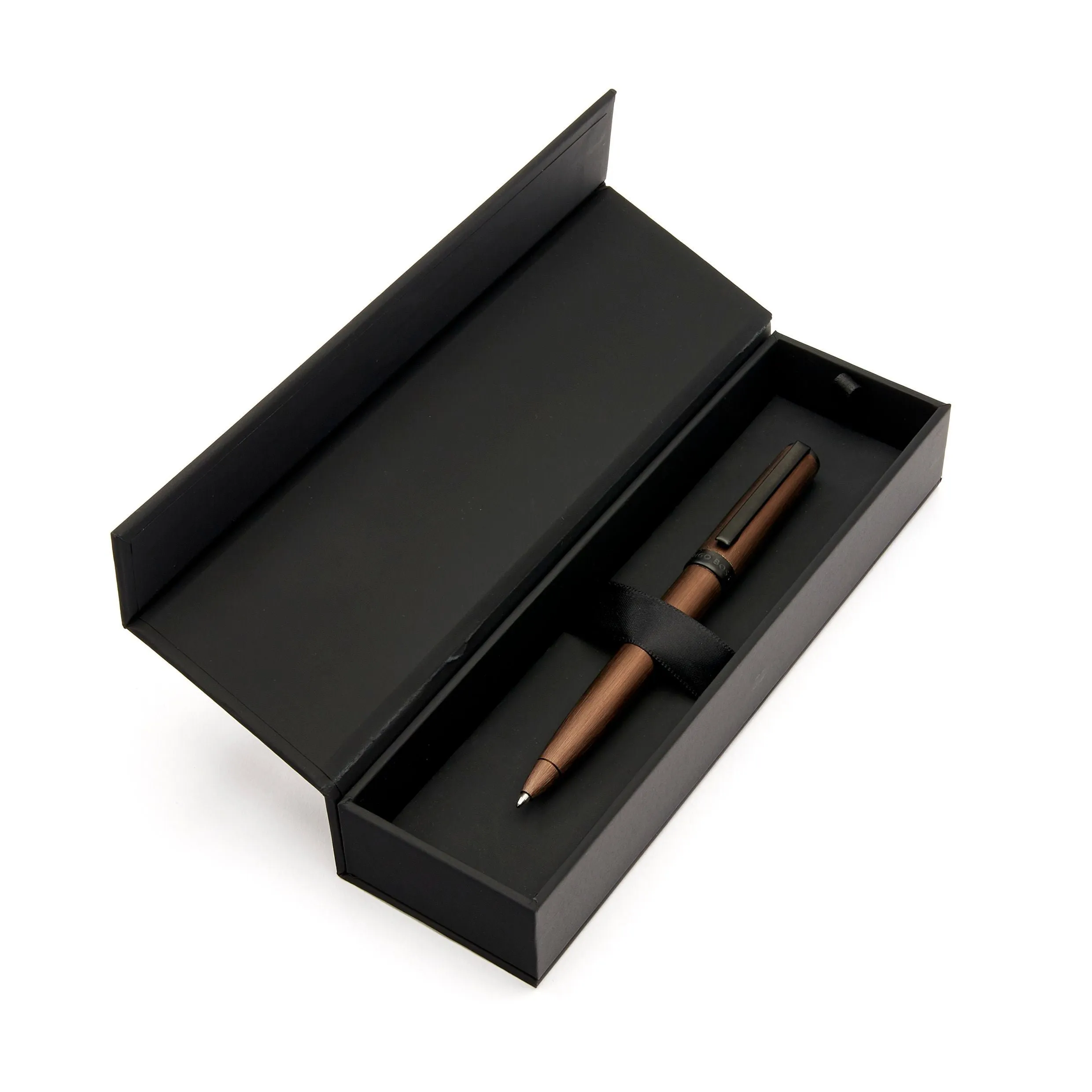HUGO BOSS HSK4414T-Ballpoint pen Gear Brushed Khaki
