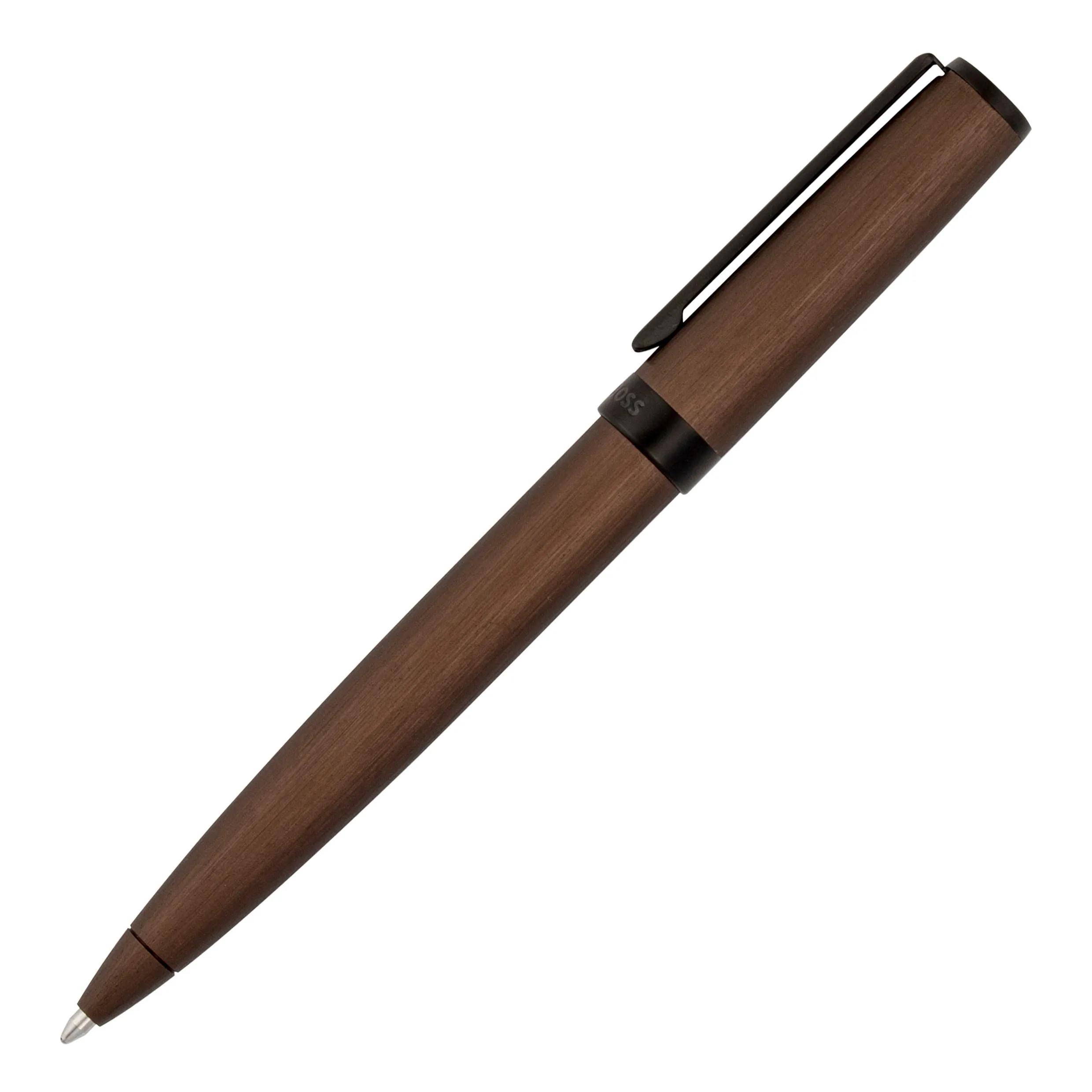 HUGO BOSS HSK4414T-Ballpoint pen Gear Brushed Khaki