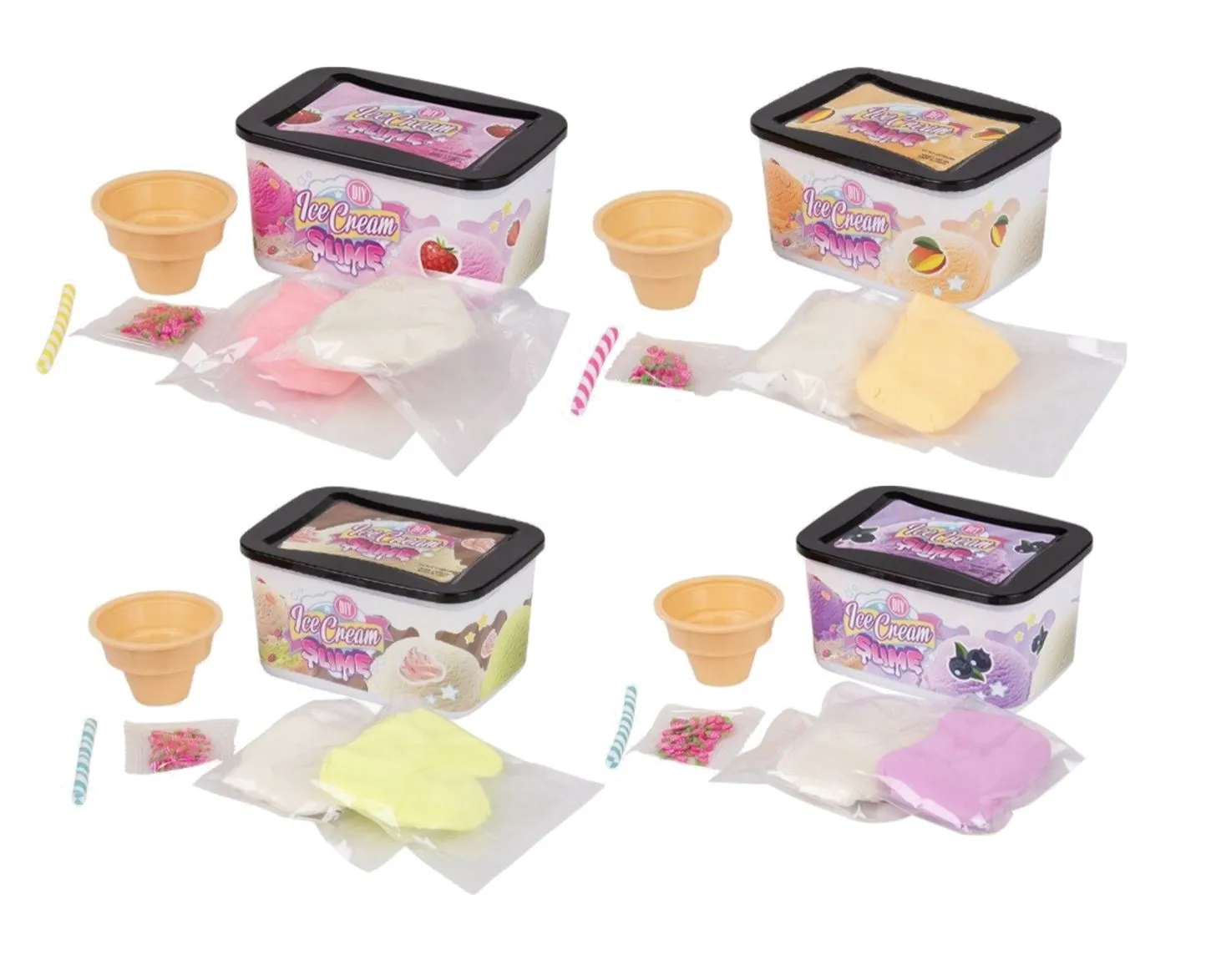 Ice Cream Slime Kit