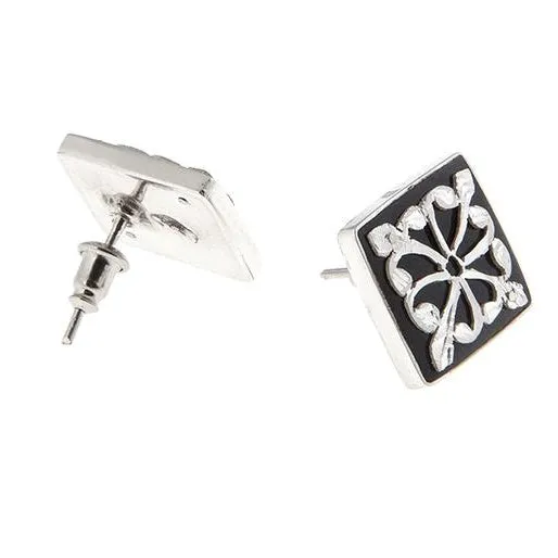 Isabella Jet Stone Studs