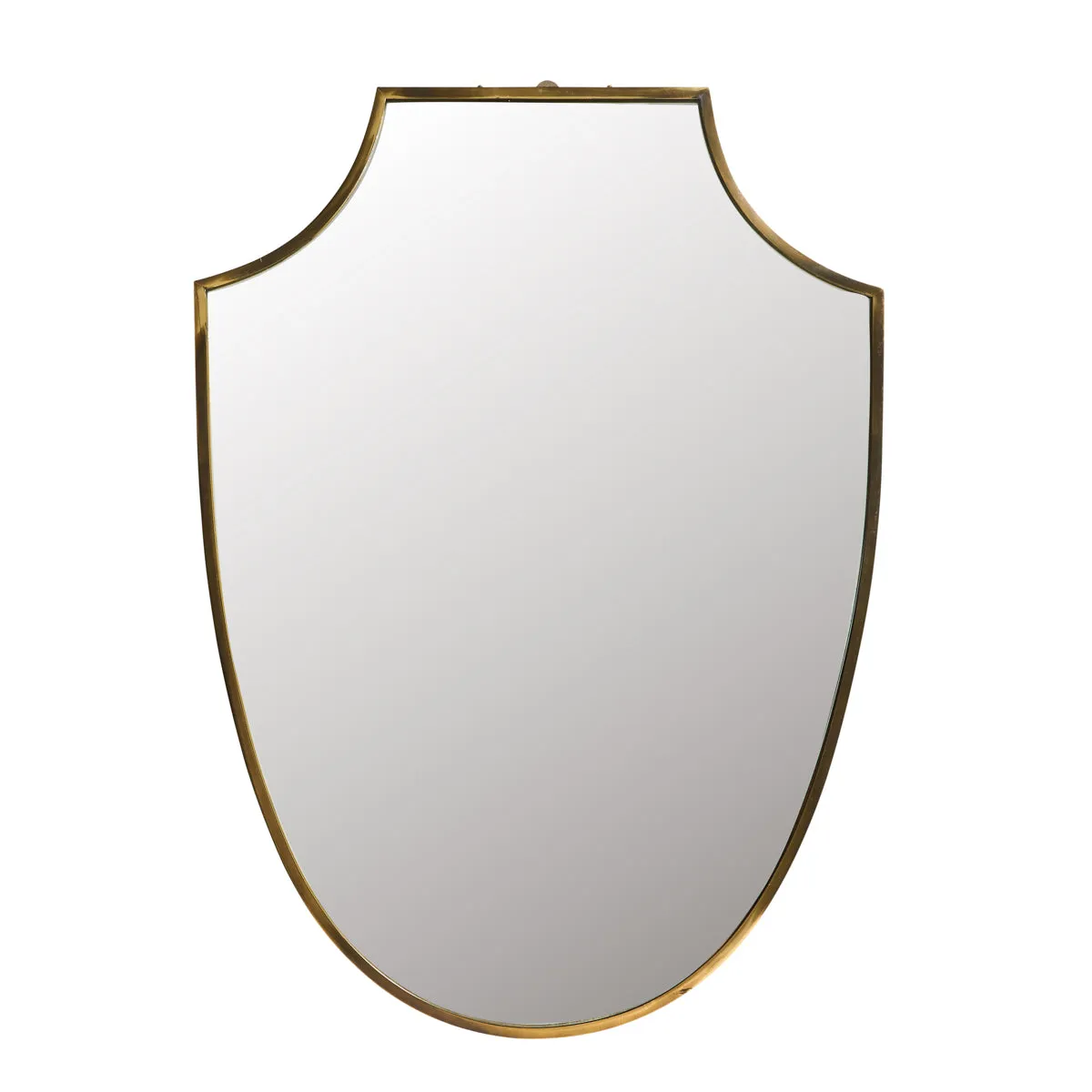Italian Brass Mirror