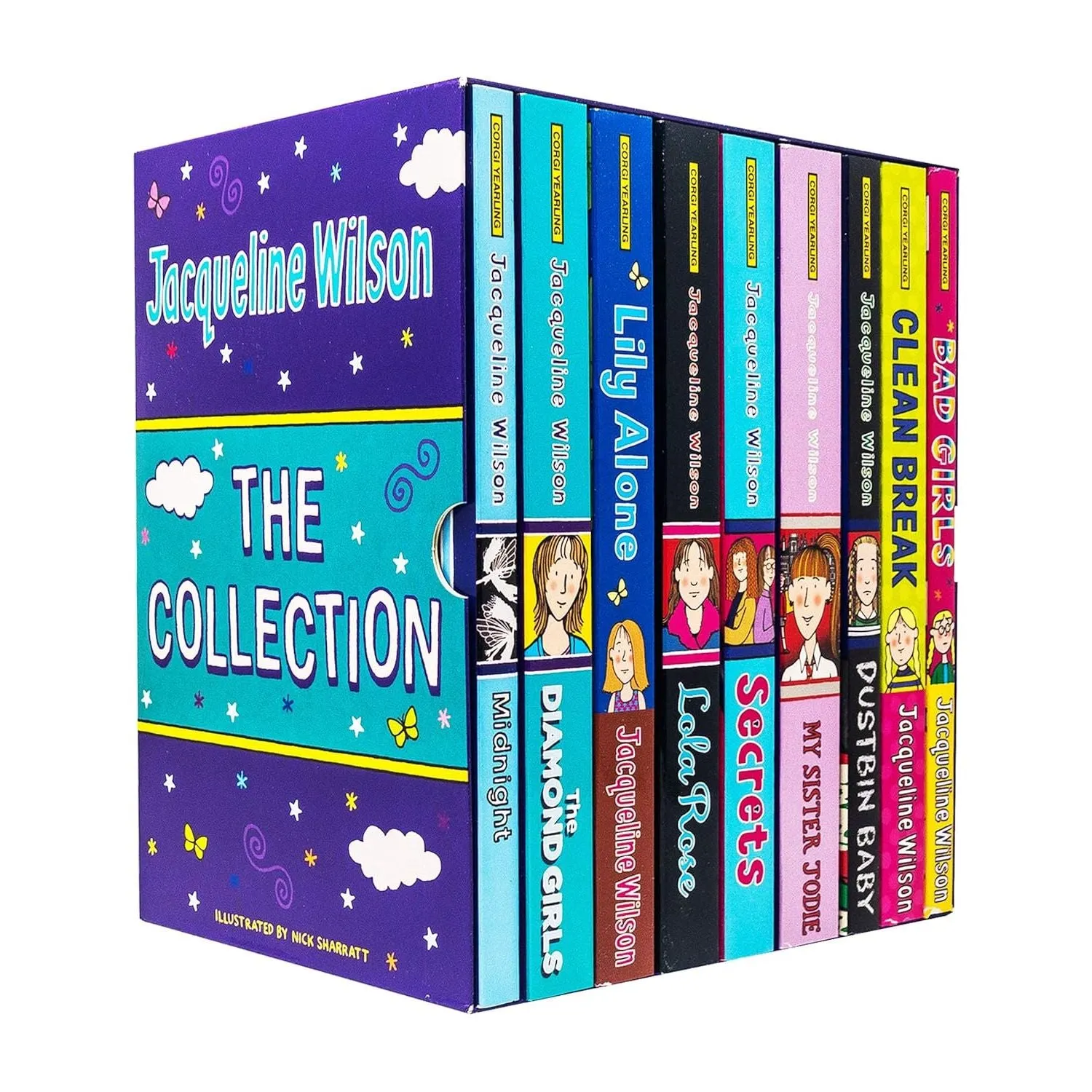 Jacqueline Wilson 9 Books Collection Box Set Paperback