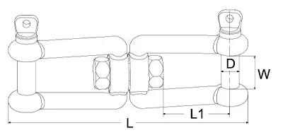 Jaw and Jaw Swivels  - Stainless Steel