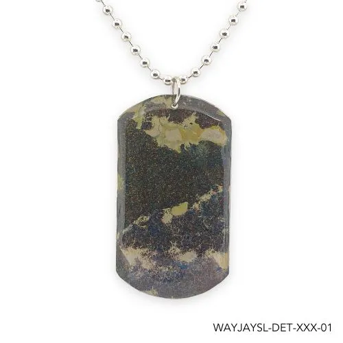 Jayson Dog Tag | Stainless Steel