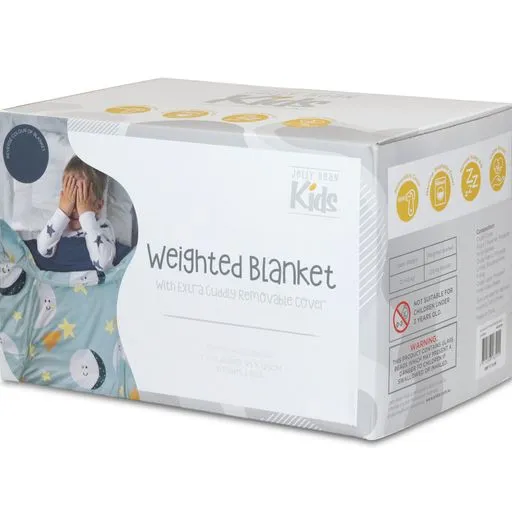 Jelly Bean Kids ADURA  Weighted Blanket - PINK & CHAMBRAY