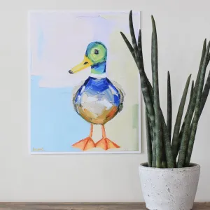 Kendall Kirk Art Print Mallard Duck