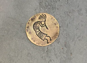 Kokopelli Bronze Golf Ball Marker