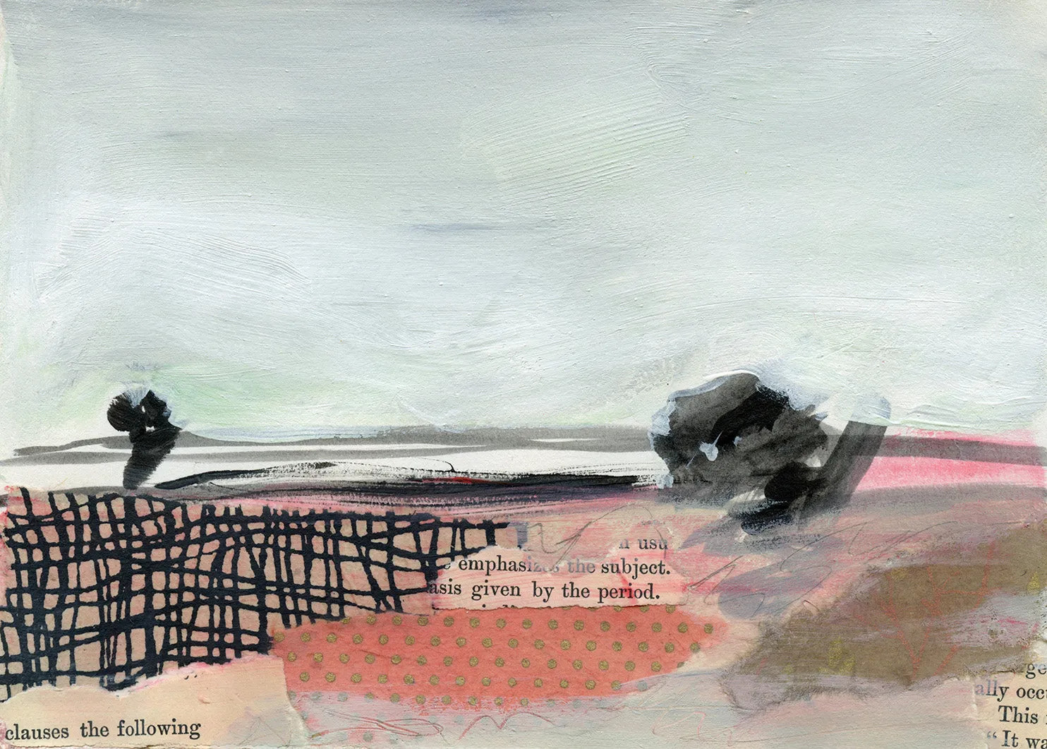 Landscape in Rose II | print
