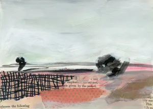 Landscape in Rose II | print