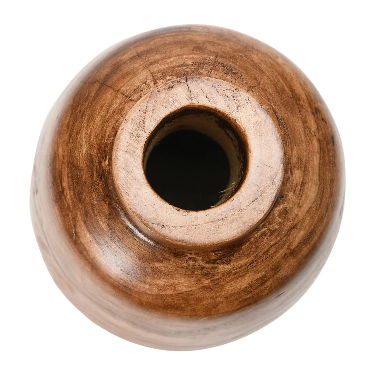 Large Paulownia Wood Vase