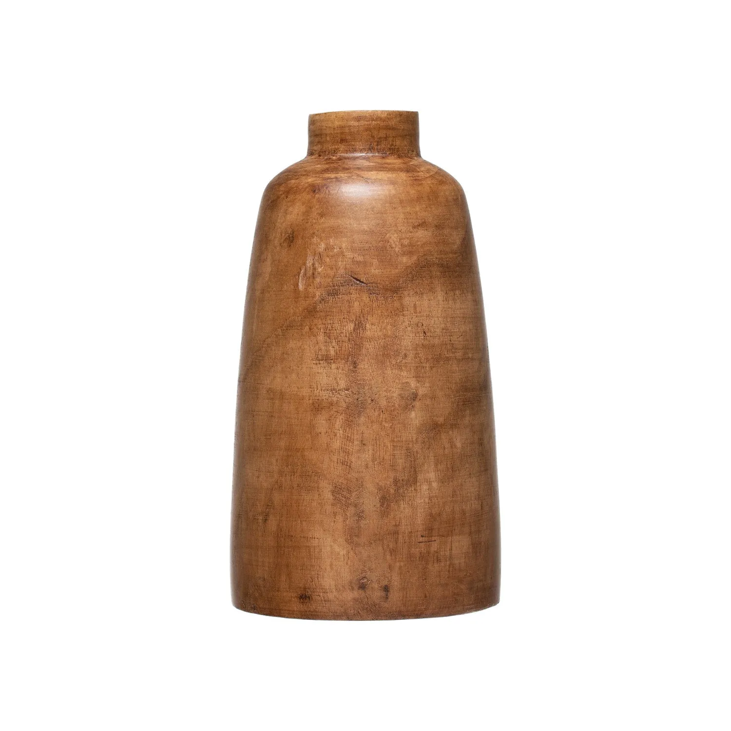 Large Paulownia Wood Vase