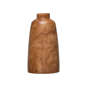 Large Paulownia Wood Vase