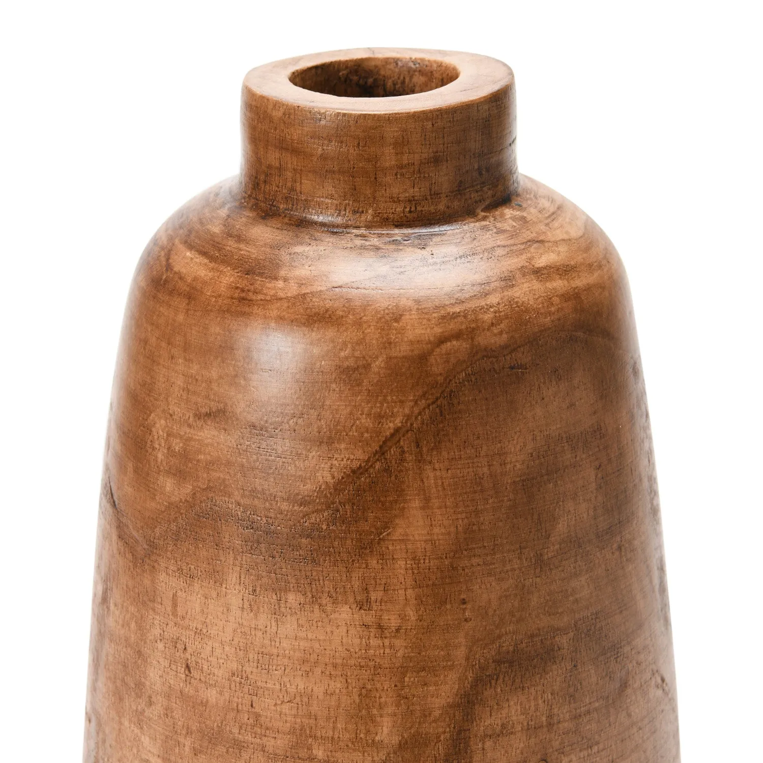 Large Paulownia Wood Vase