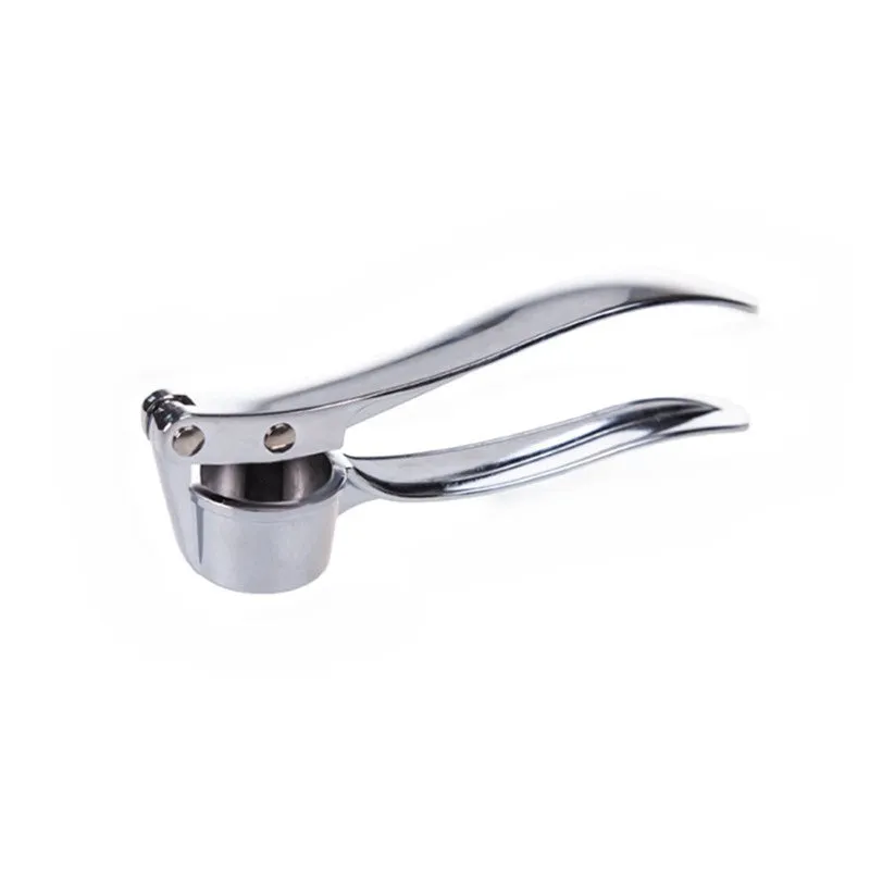 Large Stainless Steel Four-In-One Garlic Press