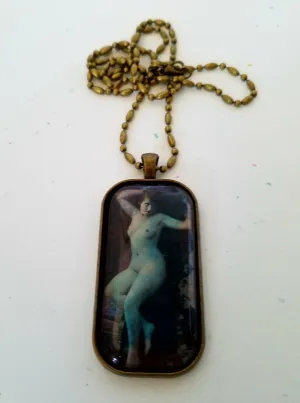 Lasciva Puella 10 Cabochon Necklace