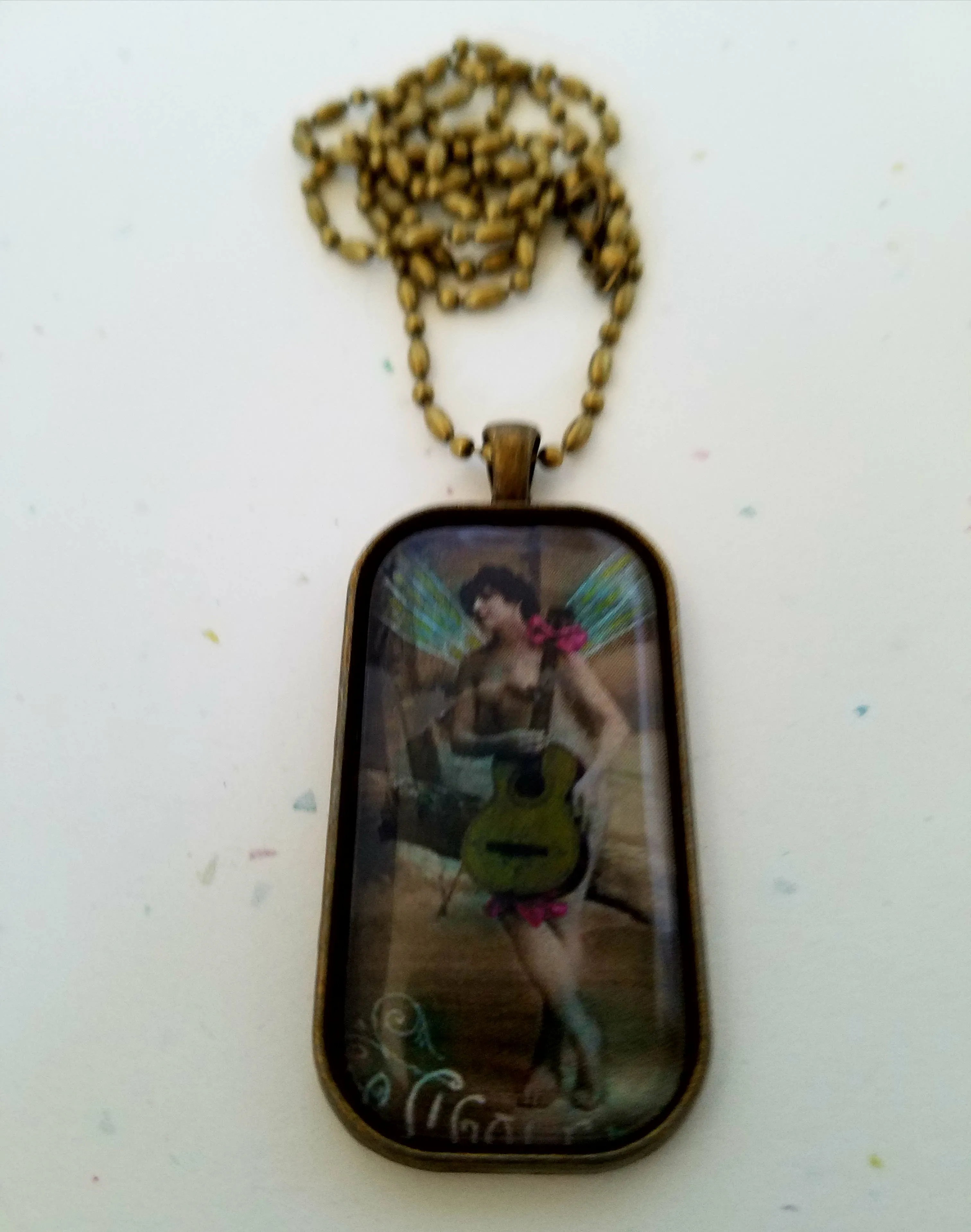 Lasciva Puella 5 Cabochon Necklace