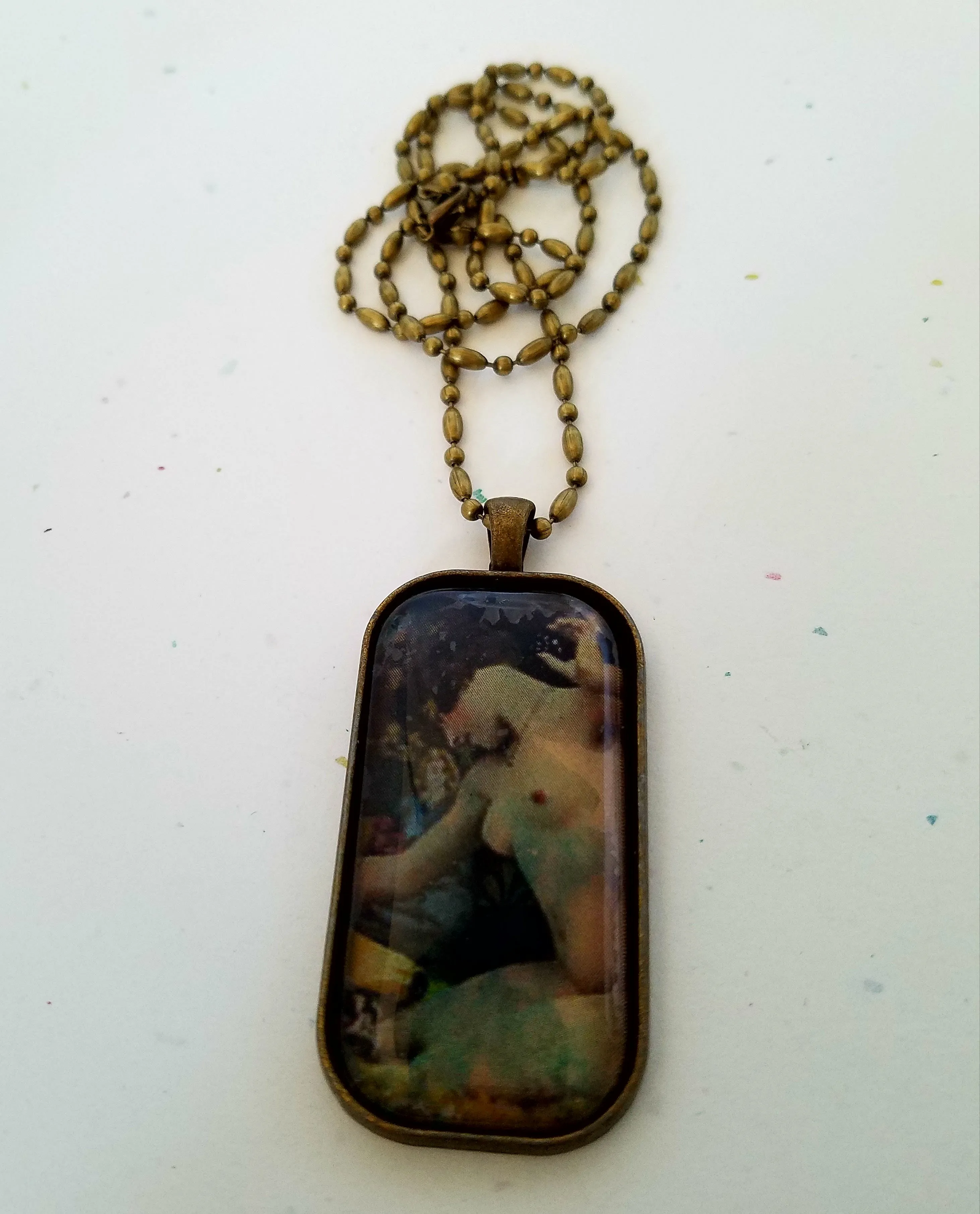 Lasciva Puella 9 Cabochon Necklace