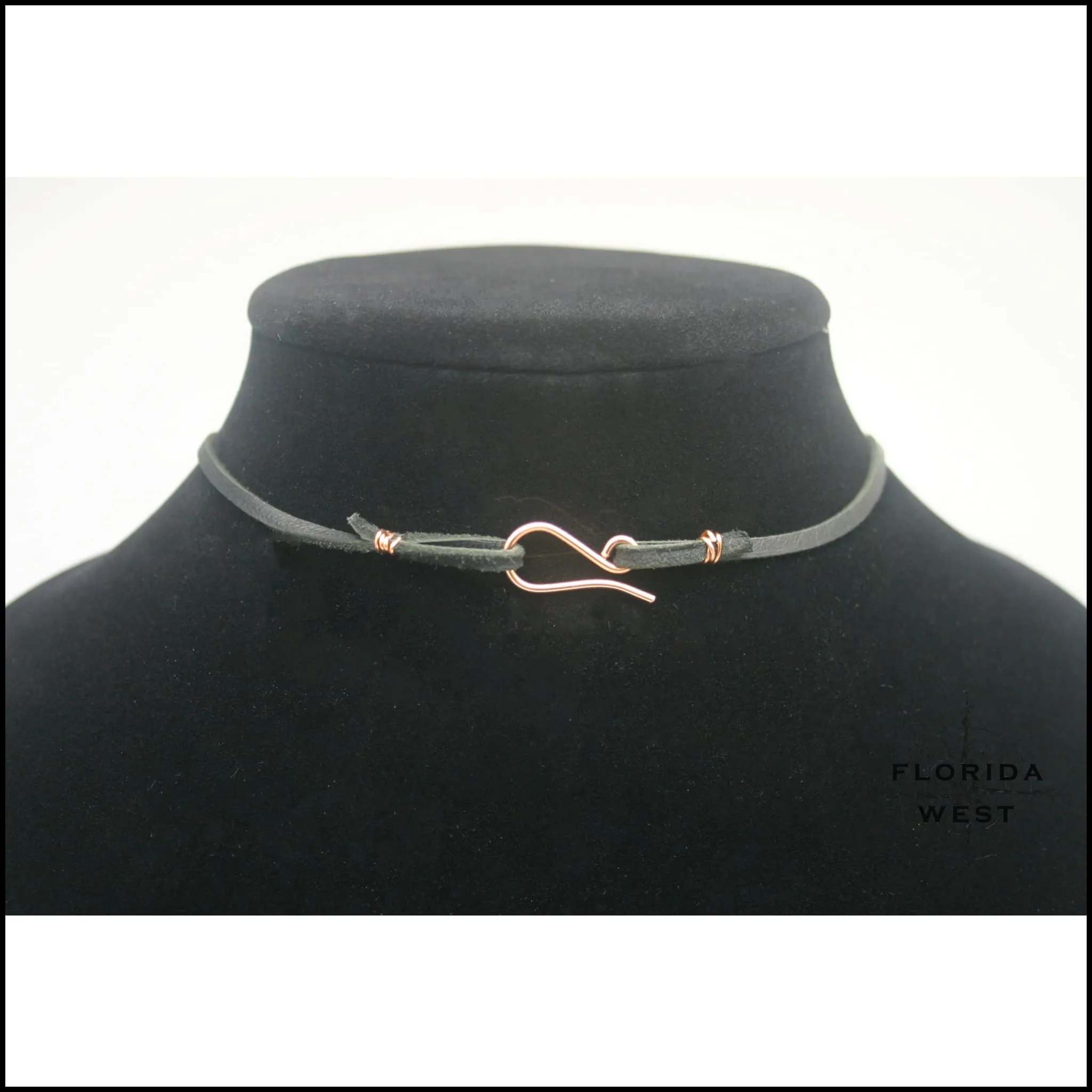 Leather Choker / Wrap Bracelet